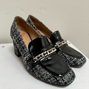 Crown and ivy 
small heel loafers